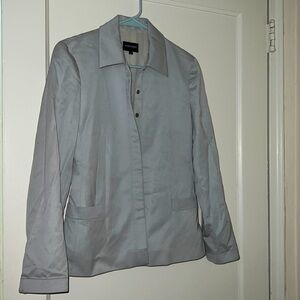 Giorgio Armani gray button down blazer size: 38 / us 6